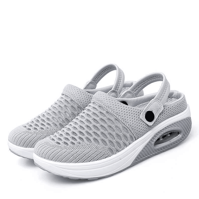 Women’s Lightweight Air Cushion Slip-On Walking Shoes
