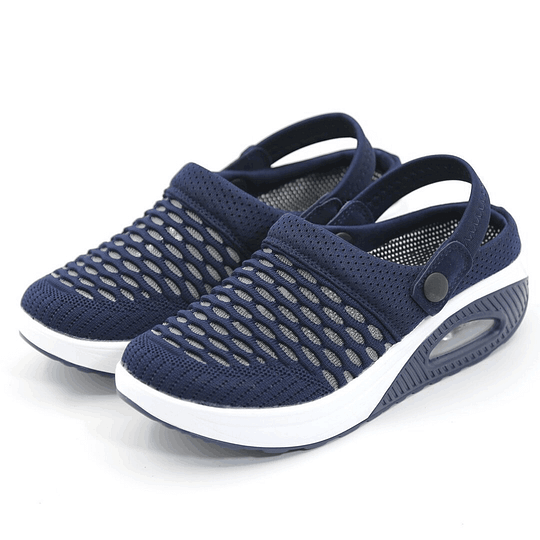 Women’s Lightweight Air Cushion Slip-On Walking Shoes